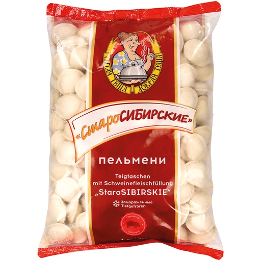 [02378] Пельмени "СТАРОСИБИРСКИЕ" со свининой, замороженные