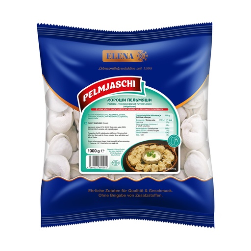 [02435] Pelmeni - Deegzakjes gevuld met kalkoenfilet
