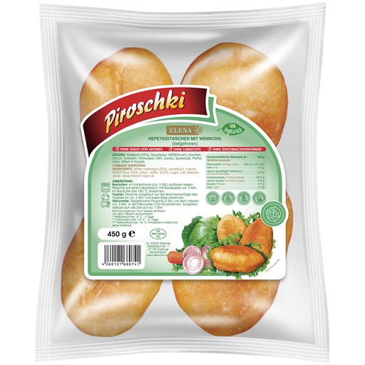 [02442] Piroshki gevuld met witte kool
