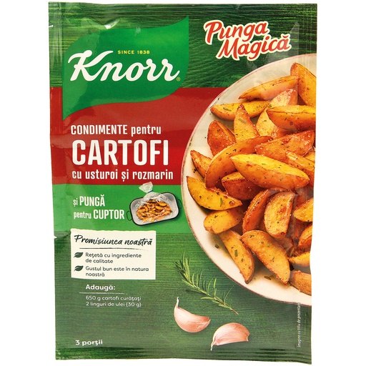 [57949CR] Kruidige bereiding voor gebakken aardappelen met knoflook en rozemarijn