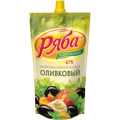 [45103] Майонез "Ряба -Классический Оливковый"