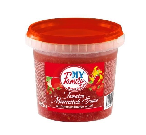 [09260] Tomaat-mierikswortelsaus van zomertomaten, heet