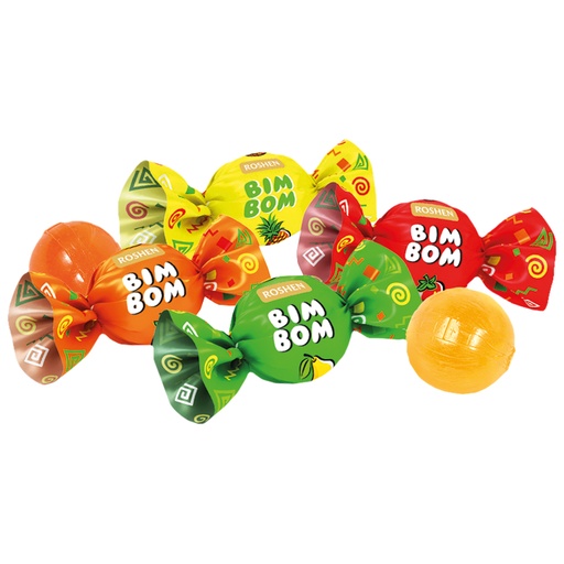 [85223] Hardkaramel met geparfumeerde vulling "Bim Bom"