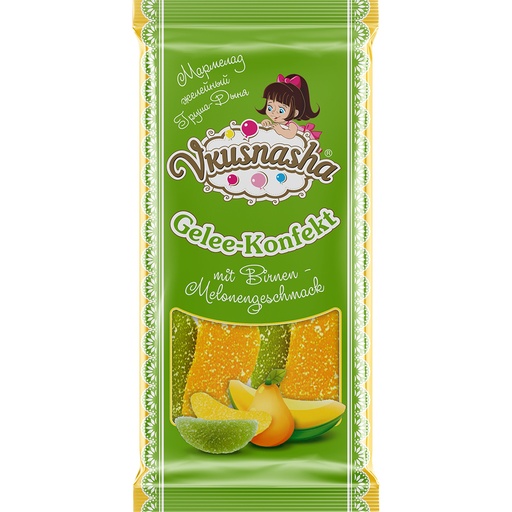[83246] Geleekonfekt "Vkusnasha" met peren-meloensmaak