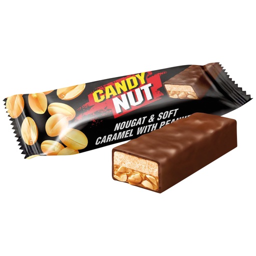 [91722] Snoepjes "Candy Nut" met witte nougat (33%), Karamel (30%)
