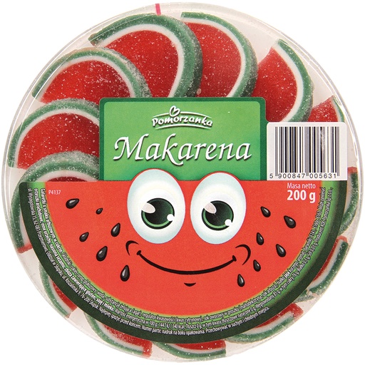 [83907] Ломтики мармелада со вкусом арбуза "Makarena Wassermelone"