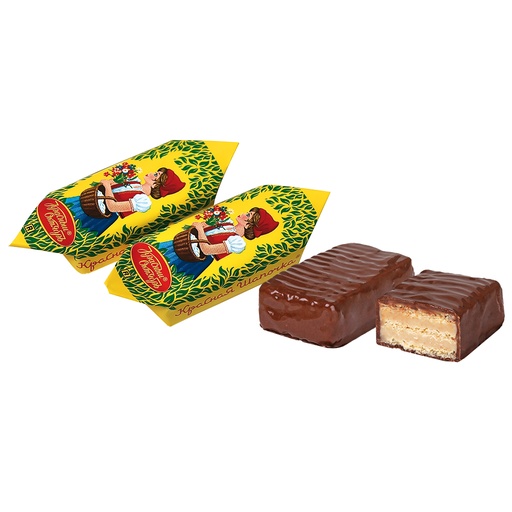 [91400] Chocoladesnoep "Krasnaja shapochka" met pinda's