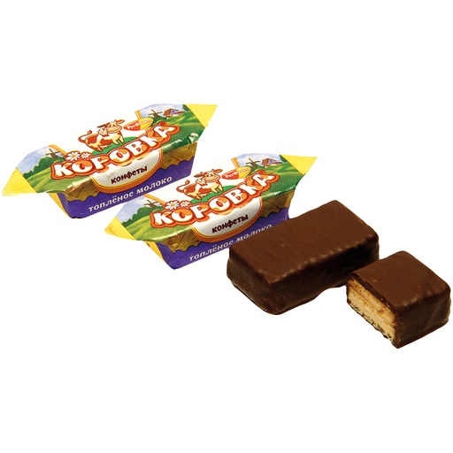 [91424] Chocoladesnoep met crèmevulling en gebakkenmelksmaak