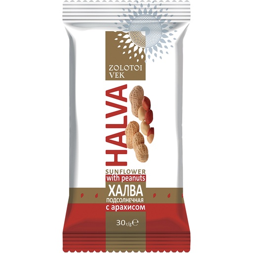 [91002] Халва подсолнечная с арахисом (7%)