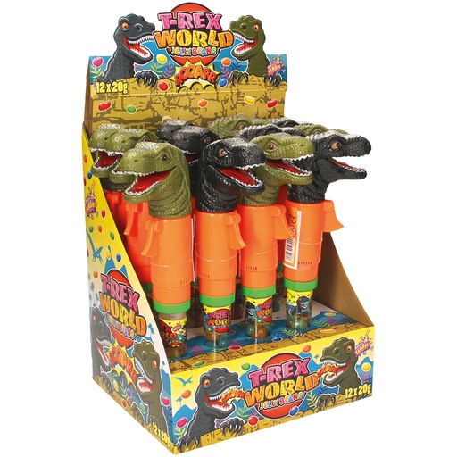 [95961] Speelgoed "T-Rex Wereld" met fruitige gelatine snoepjes