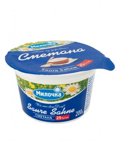 [17021] Сметана 25% жирности