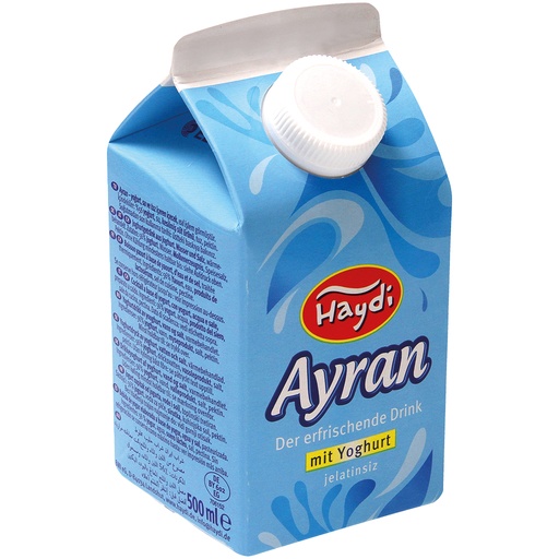 [17909] Yoghurtdrank "Ayran" van yoghurt, water en zout, thermisch behandeld