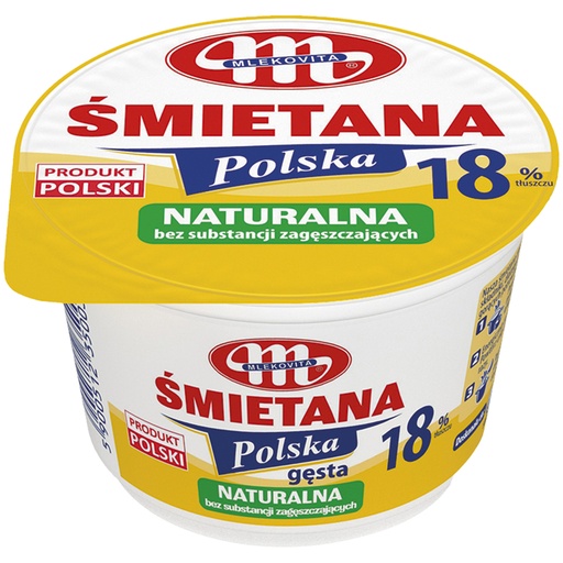 [17215] "Smietana Polska Naturalna" Сметана, 18% жирности