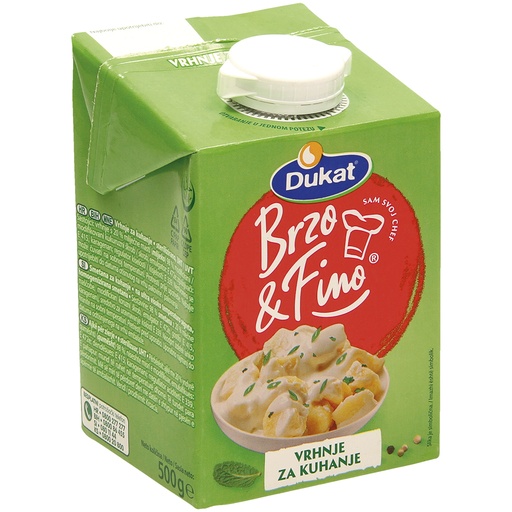[17949] Product op basis van slagroom voor het verfijnen van gerechten, ultra-hoog verhit, 20% vet