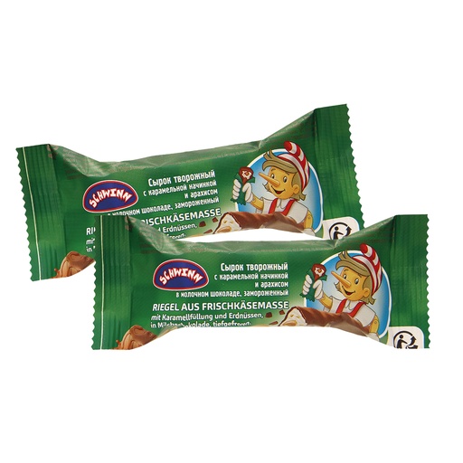 [18364] Kwarkreep met karamelvulling en pinda’s – in melkchocolade