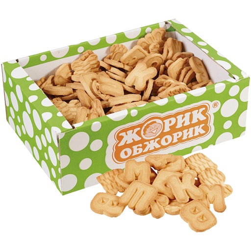 [79508] "Zhorik- obzhorik" Koekjes "Bukvy"