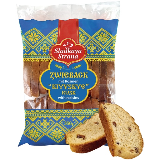 [76215] Geroosterd brood met rozijnen "Kiyvskye"