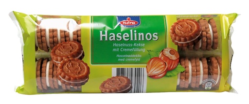 [79941] "Haselinos" Hazelnootkoekjes met roomvulling (25%)