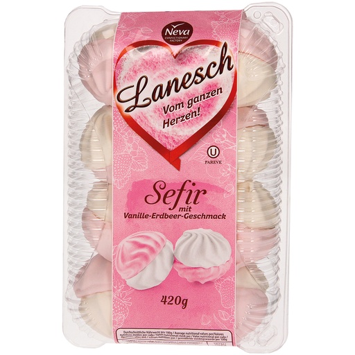 [84130] Lanesch Zefir met vanille-aardbeismaak