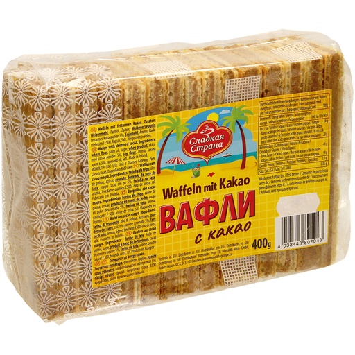 [80204] Вафли с какао