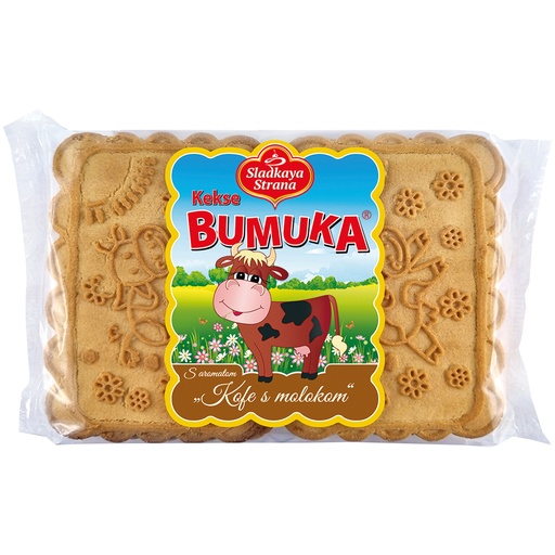 [79235] Печенье "Бумука" со вкусом кофе и молока