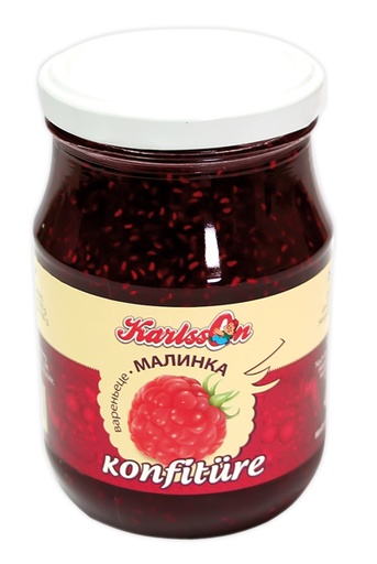 [63132] "Karlsson" Frambozenconfituur 430 g