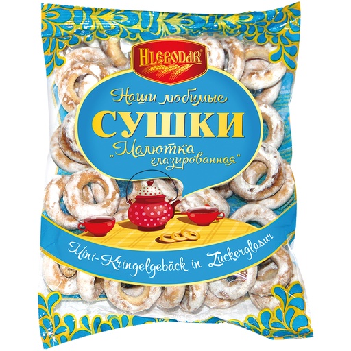 [76252] Mini-kringelgebak in suikerglazuur 20% "Maljutka glasirov...