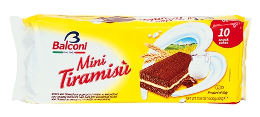 [76916] Balconi - Kleine Rührkuchen "Mini Tiramisú"