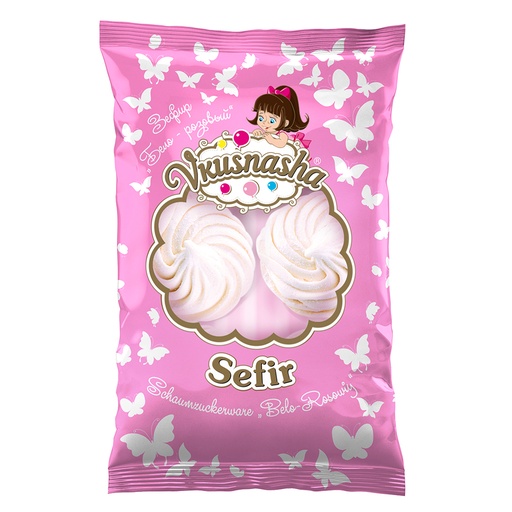 [84214] "Vkusnasha Sefir Belo-Rosowiy" schuim suikerwaren.