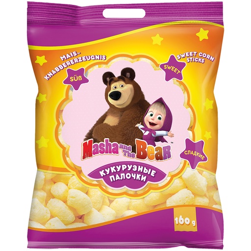 [82207] Maïs snackproduct "Masha and the Bear".