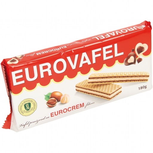 [80930] Wafel gevuld met cacao en melkcrème