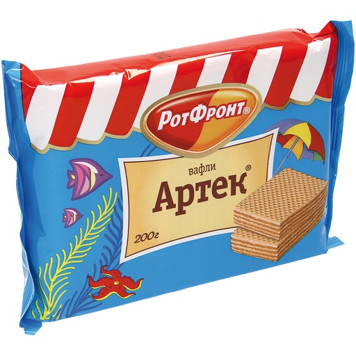 [80162] Вафли с 75% кремовой начинки с ванильно-шоколадным вкусом