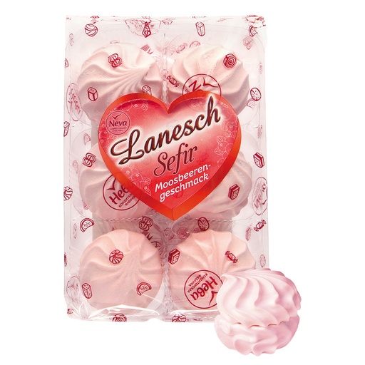 [84123] Schuim suikerwaren "Lanesch" met moerbeersmaak