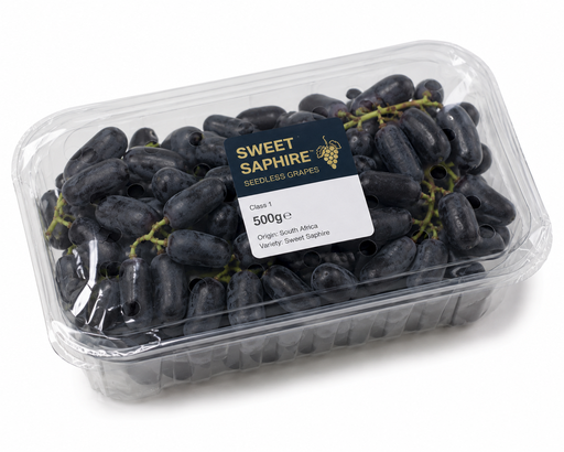[1204] Druiven Sweet Saphire verpakt