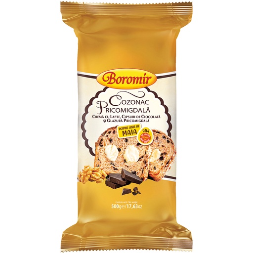 [76704] Zuurdesembroodjes met een romige vulling met melk smaak en chocoladedruppels, versierd met geparfumeerde walnootmacaron-glazuur en hagelslag.