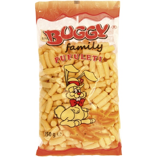 [82954CR] Buggy Family Pufuleti Maïsnackproduct met zout.