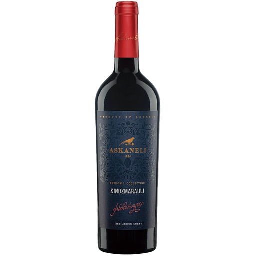 [65706] "Kindzmarauli" Красное полусладкое вино из Грузии 12% алк.