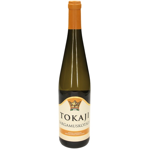 [68633] Tokaji "Sargamuskotaly semisweet" wijn, wit, zoet