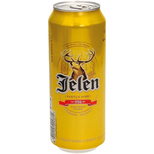 [64954] Helles Lager Bier "Jelen", 4,6% vol.