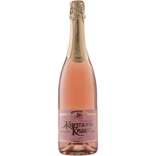 [66204] Schaumwijn uit Moldavië "De Parel van de Krim" mild, rosé, 12,5% vol.