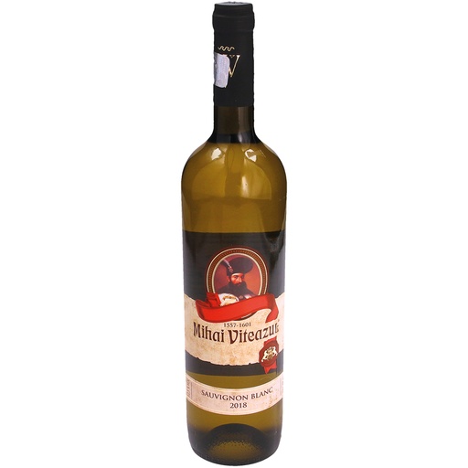 [65913] Белое вино полусухое "Mihai Viteazul-Sauvignon Blanc" 12,5%