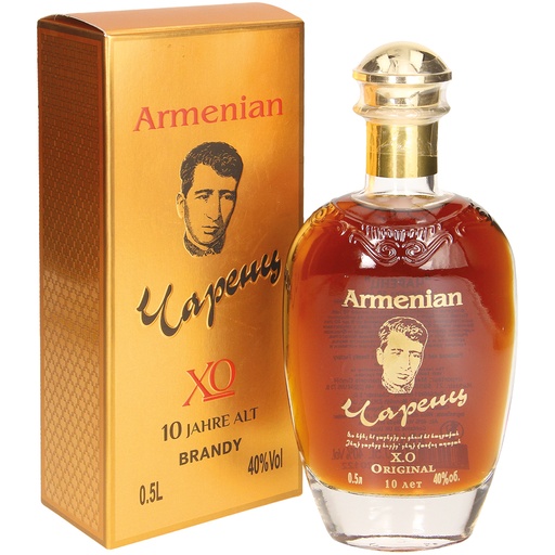 [68307] Armeense brandy "Charents" 10 jaar oud 40% vol.