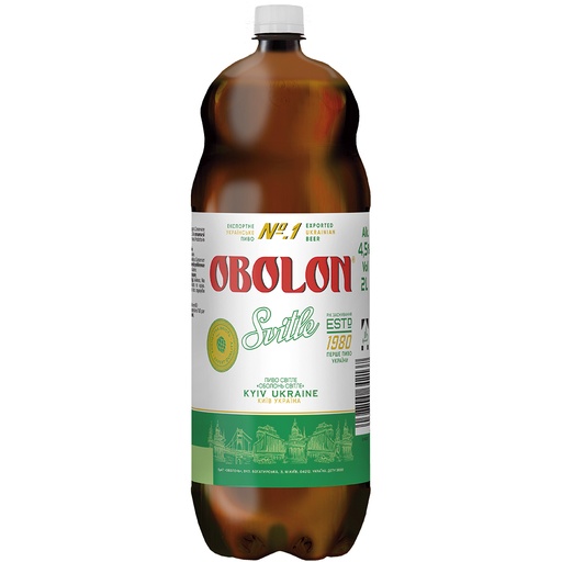 [64213] Пиво "Оболонь" светлое пастеризованное 4,5% алк.