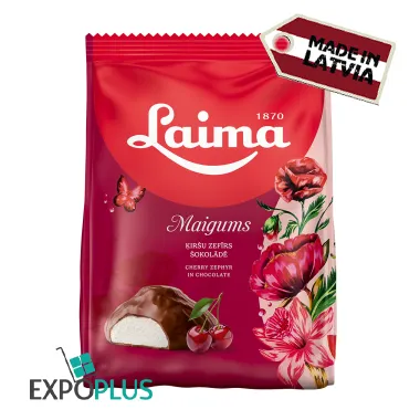 [0001014507] LAIMA MAIGUMS CHERRY ZEPHYR IN CHOCOLATE ( 6X175G)