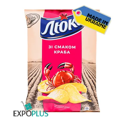 [0001014586] Mondelez Lyuks chips crab 125g