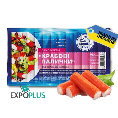 [0001014597] VODNYI SVIT CRAB STICKS SURIMI (30X220G)