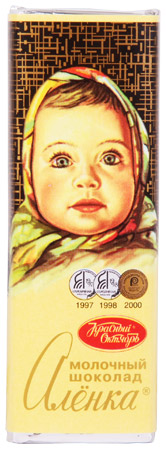 [0006014605] Chocoladereep “Alyonka” 20g