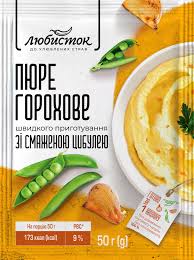 [0001014674] Lubystok instant erwtenpuree met gebakken ui