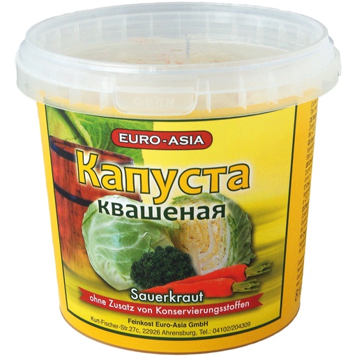 [09035] "Euro-Asia" Zuurkool 810 g