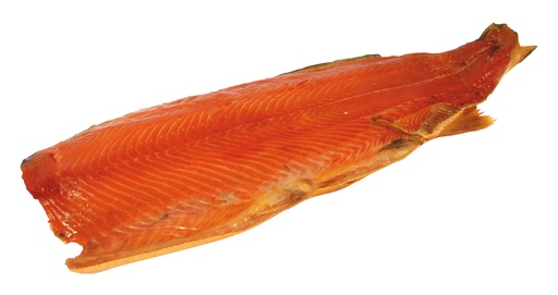 [10753] Zalmfilet (Salmo salar), met huid, koudgerookt